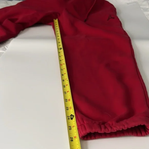 Jordan Men’s Red Joggers Deep Side Pockets Athletic - L - Picture 7 of 9